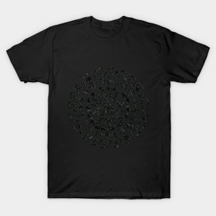 The VERY First Mandala - black T-Shirt